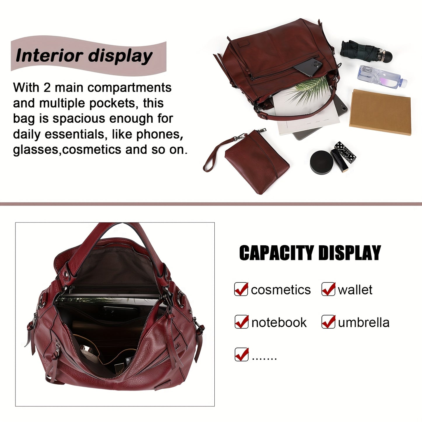 New fashion Europe and the United States trend double zipper Tote bag casual all-in-one ladies single shoulder crossbody bag