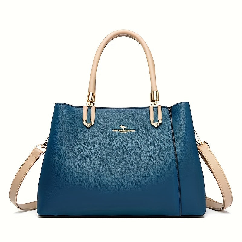 Ladies Handbags, Large-capacity Elegant Fashion Commuter Bags, Top Handle Side Pocket With Adjustable Belt, Office, Travel, Ladies Gifts, Mother'S Day Gifts, Christmas Gifts, Valentine'S Day Gift